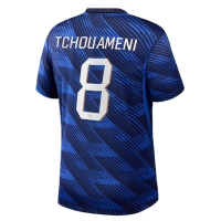 Camiseta Francia Aurelien Tchouameni #8 Primera Equipación Replica Mundial 2026 mangas cortas